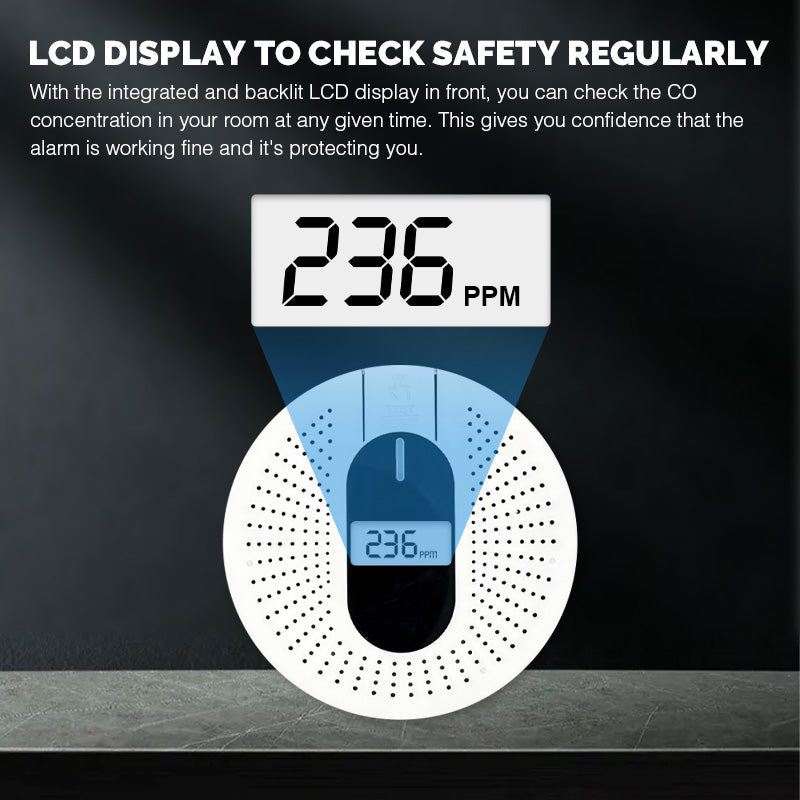 S12_2 in 1 Smoke and CO Detector with 10-Year Battery