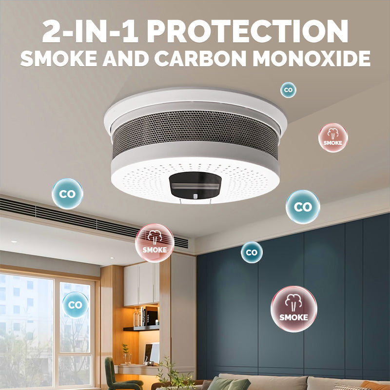 S12_2 in 1 Smoke and CO Detector with 10-Year Battery